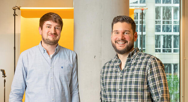 Milos Rusic und Malte Pietsch haben das Start-up Deepset gegründet. © Amin Akhtar