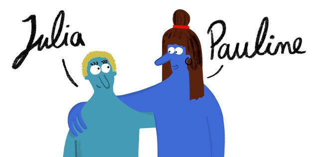 Dr. Julia Schneider und Pauline Cremer ©Pauline Cremer